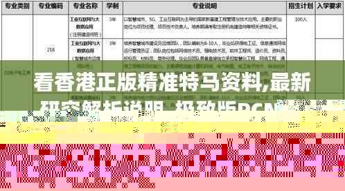 看香港正版精准特马资料,最新研究解析说明_极致版PCN999.91