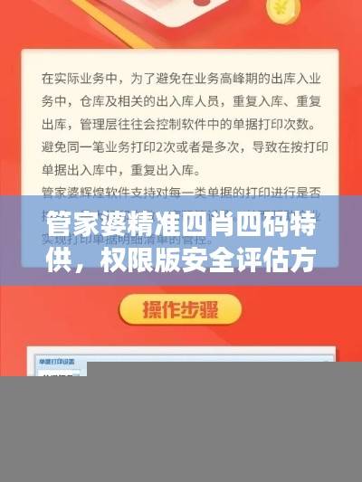 管家婆精准四肖四码特供,权限版安全评估方案MUJ628.48