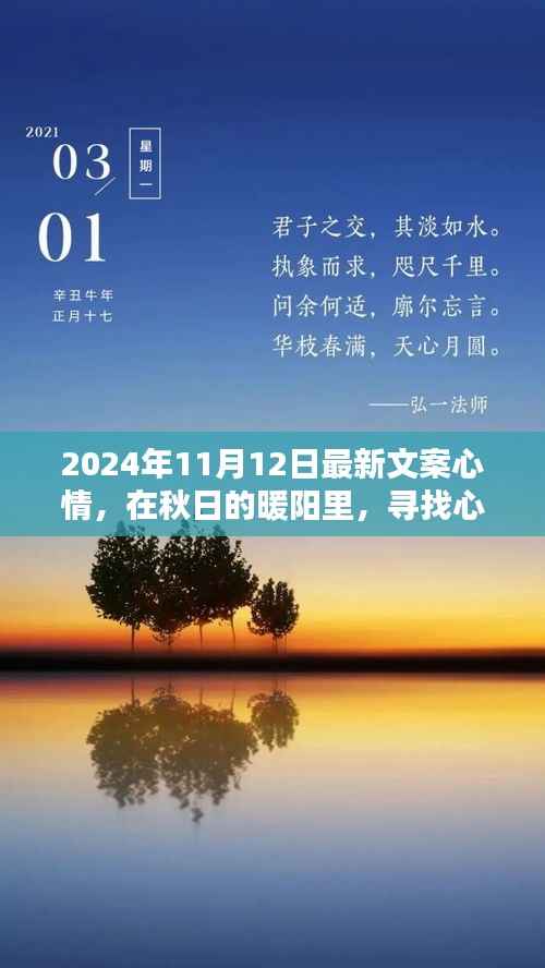 秋日的暖阳中的诗意栖息,最新文案心情分享