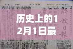 历史上的12月1日新闻报导回顾与展望,历史时刻的回顾与展望