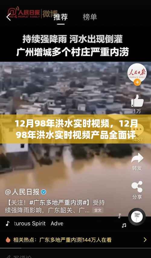 1998年12月洪水实时视频记录及全面评测与介绍
