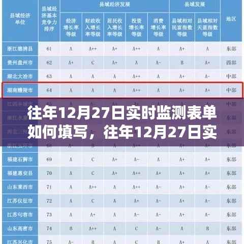 往年12月27日实时监测表单精准填写指南,步骤与技巧全解析