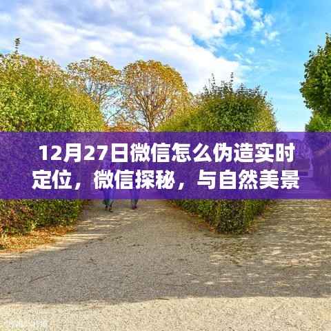 微信探秘,虚拟定位与自然美景相遇,寻找内心的宁静之地指南