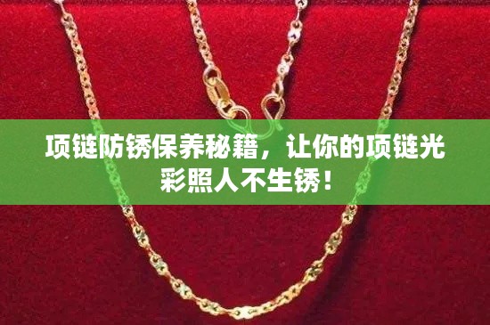 项链防锈保养秘籍,让你的项链光彩照人不生锈!