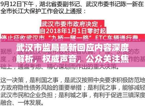 武汉市监局最新回应内容深度解析,权威声音,公众关注焦点解读