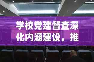 学校党建督查深化内涵建设,推动高质量发展助力教育腾飞!