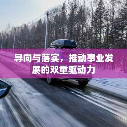 导向与落实,推动事业发展的双重驱动力