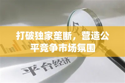 打破独家垄断,营造公平竞争市场氛围